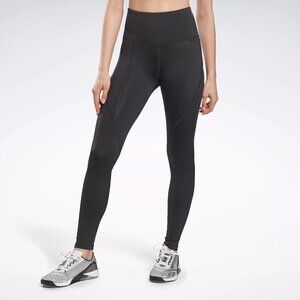 Reebok Women's Black High-Rise Performance Leggings